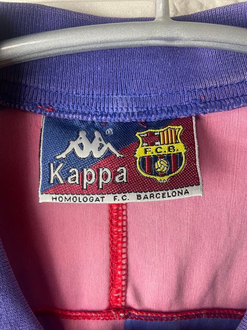 90s kappa バルセロナFC ヴィンテージ ユニフォーム ゲームシャツ