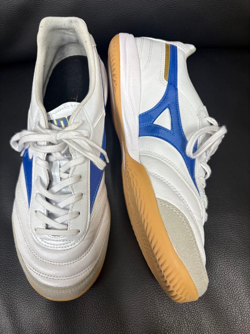 ミズノ モレリア SALA ELITE IN(ホワイト×ブルー) 25.0