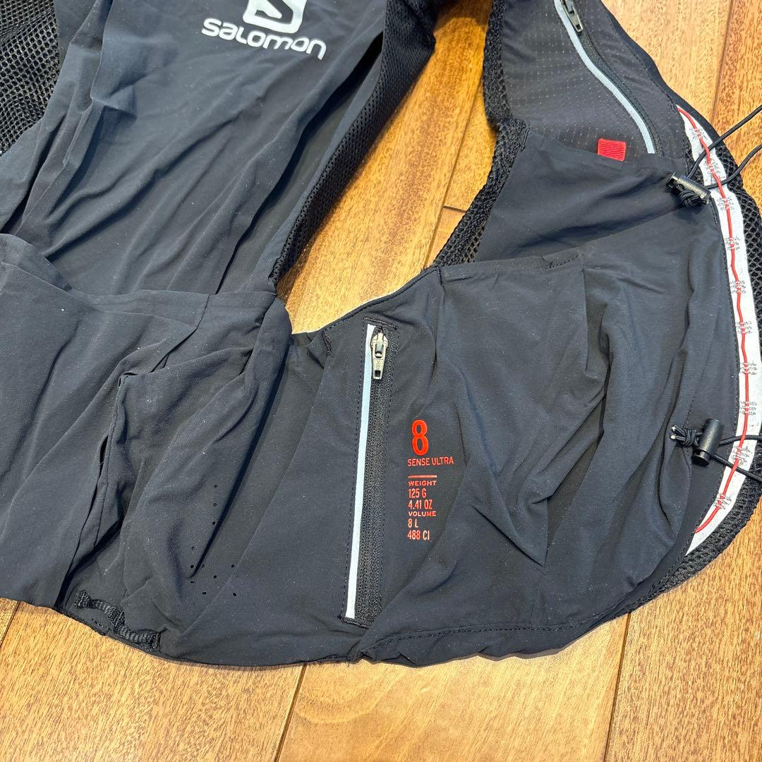salomon SLAB ベスト 8L ボトル付き