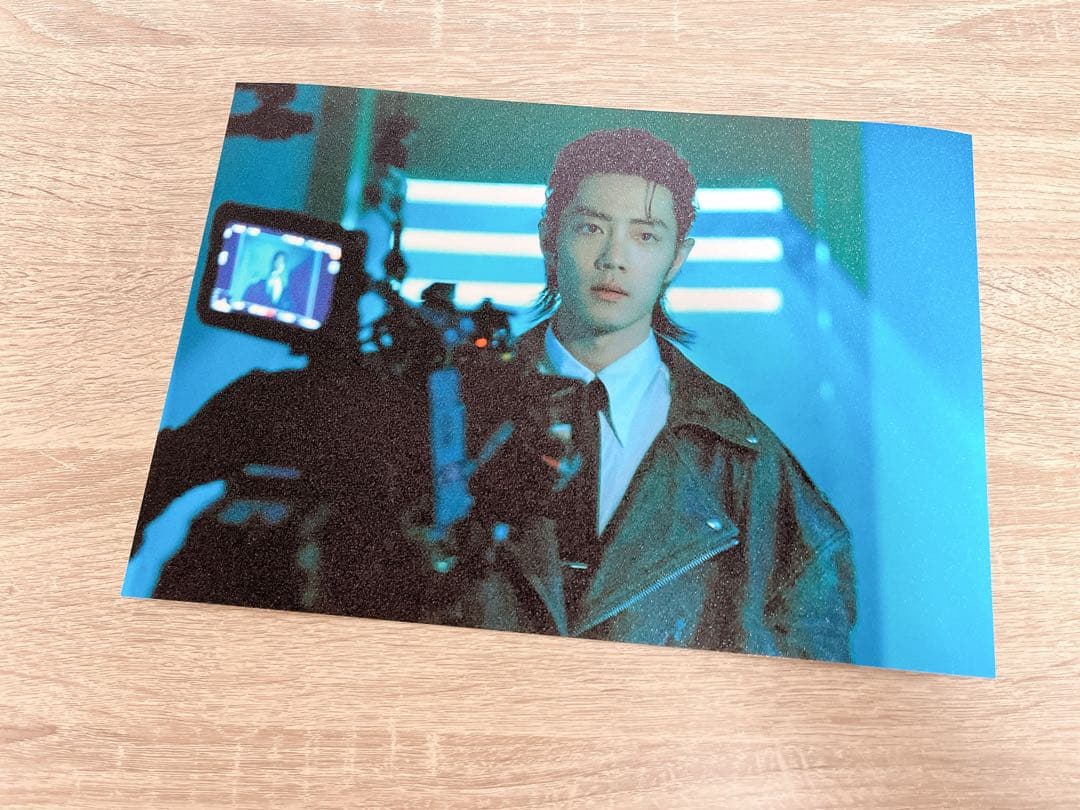 陳情令 肖戦GQキラキラ満天星A4ポスター8枚セット③