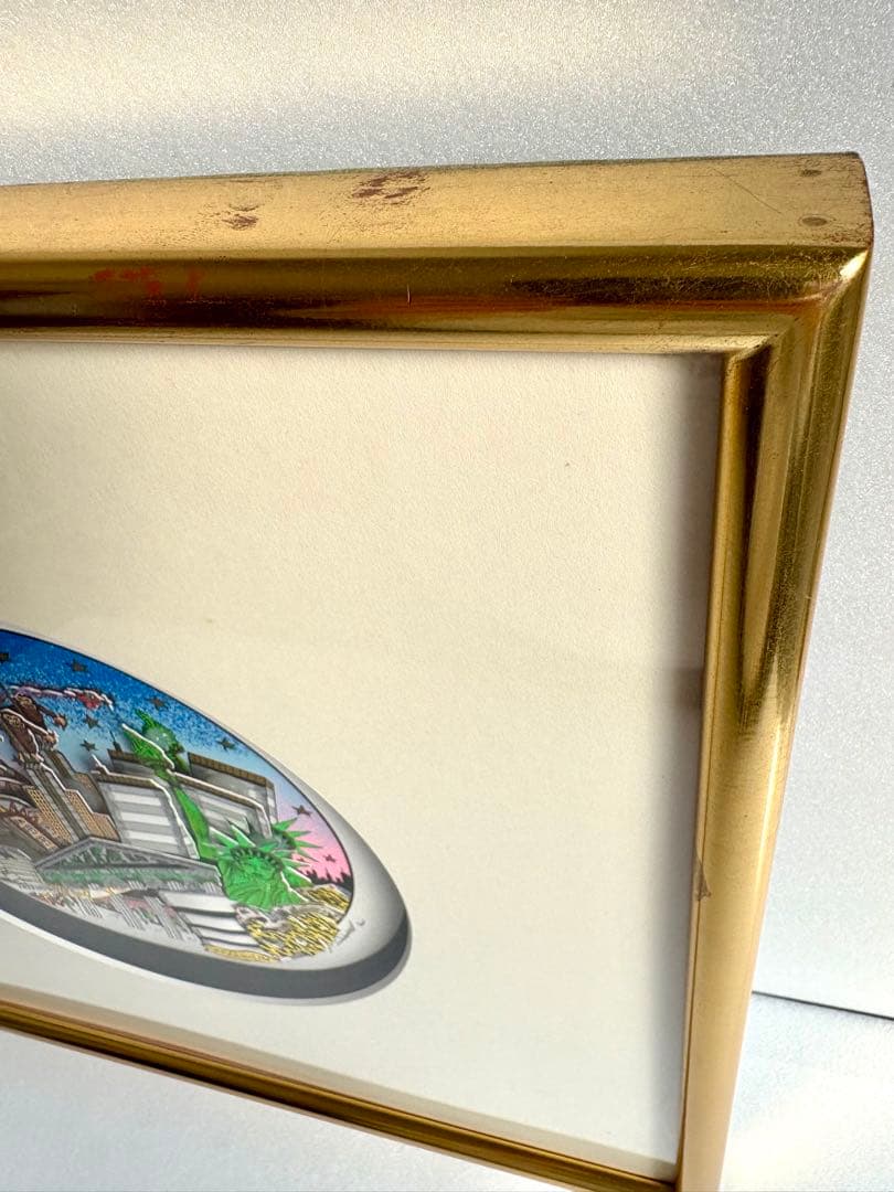 【極美品・COA付】チャールズ・ファジーノ「Around New York」