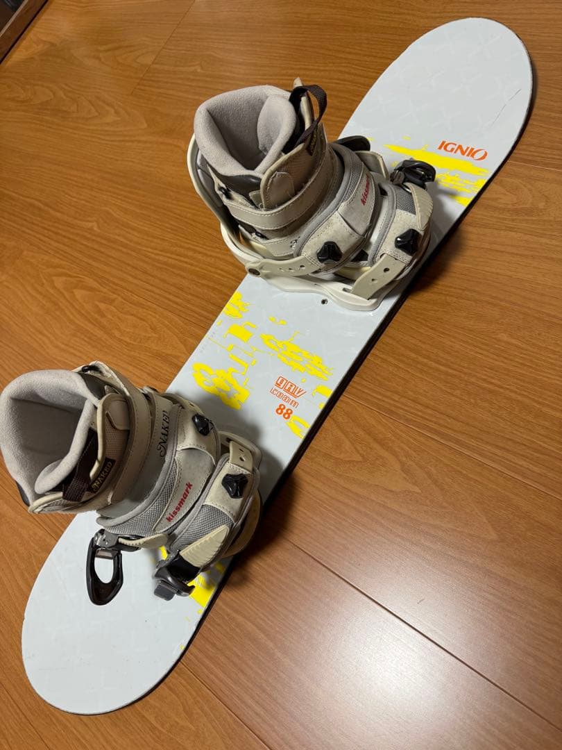 IGNIO スノーボード 88cm ビンディング ブーツ 3点セット
