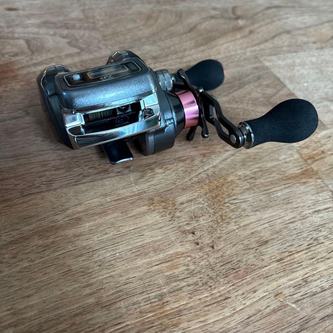 ダイワ　ラ紅牙 ICS　カウンター付き　リール　舟　船釣り　タイラバ　ジギング