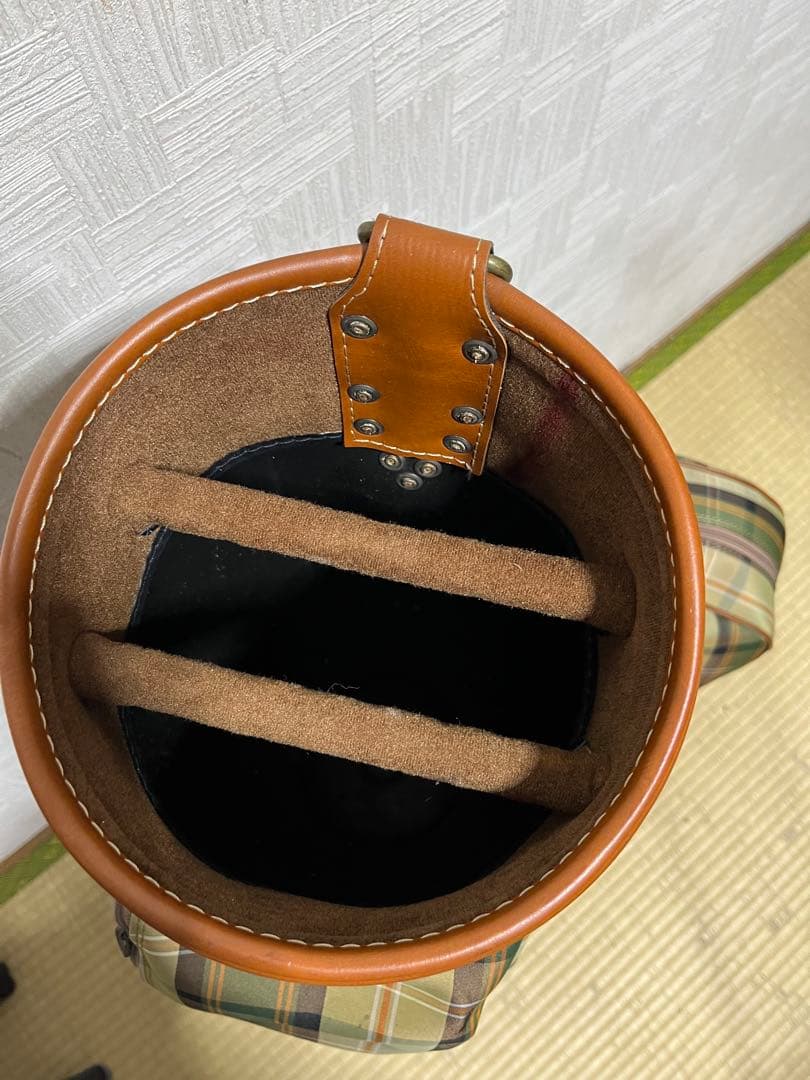 激レア！美品！ミズノ　MIZUNO CHECK SERIES 　キャディーバック