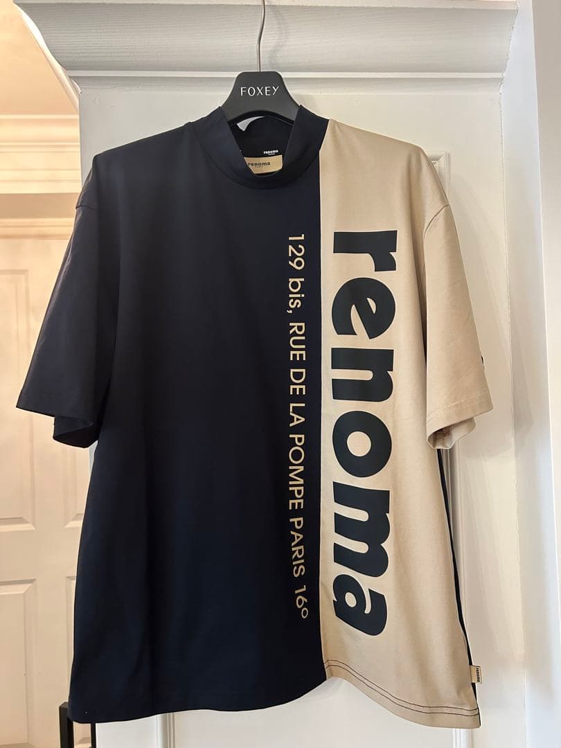 RENOMA GOLF SWITCHING MOCK NECK Sサイズ