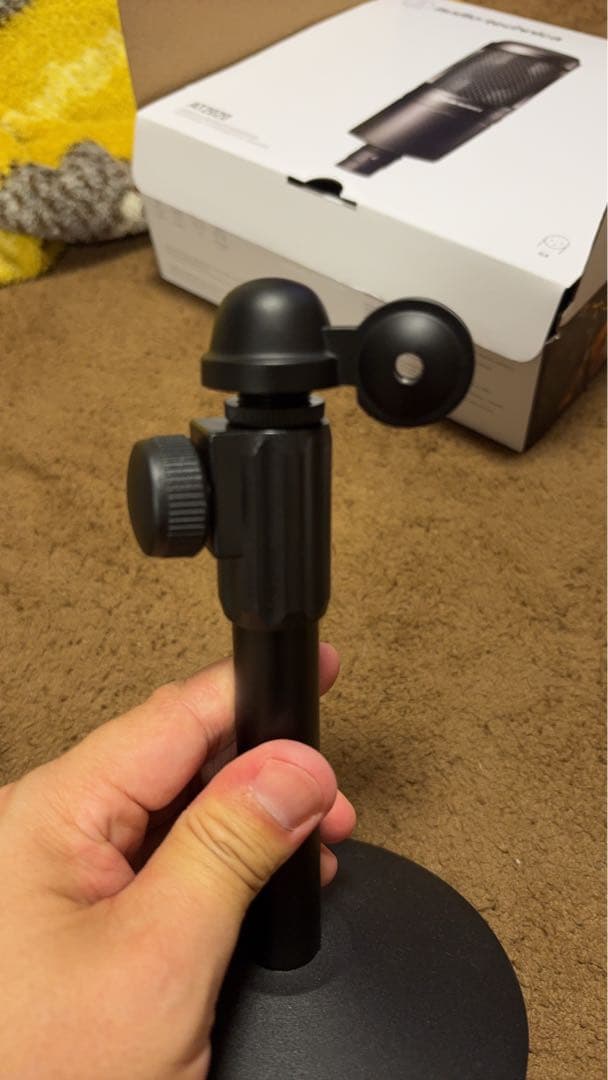 オーディオテクニカ AT2020、スタンド付き