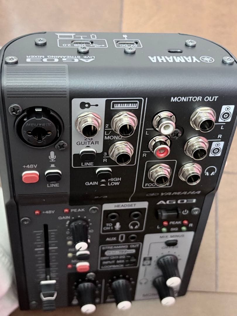 AT2020 、AG03MK2セット