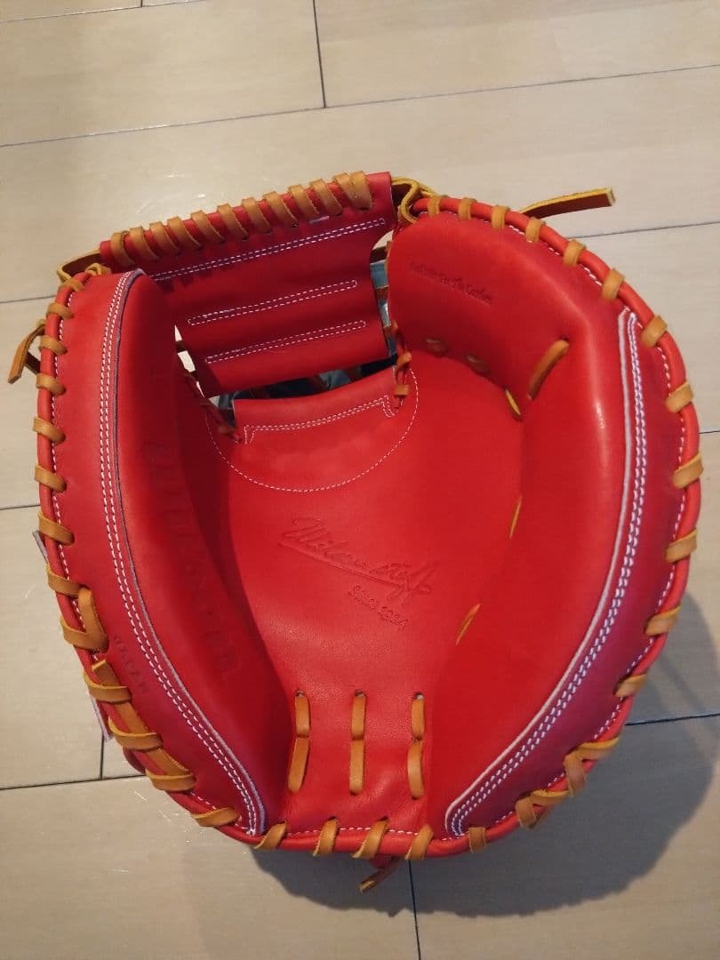 ☆Wilson ウィルソン WBW101111 硬式捕手右投用 Eオレンジ