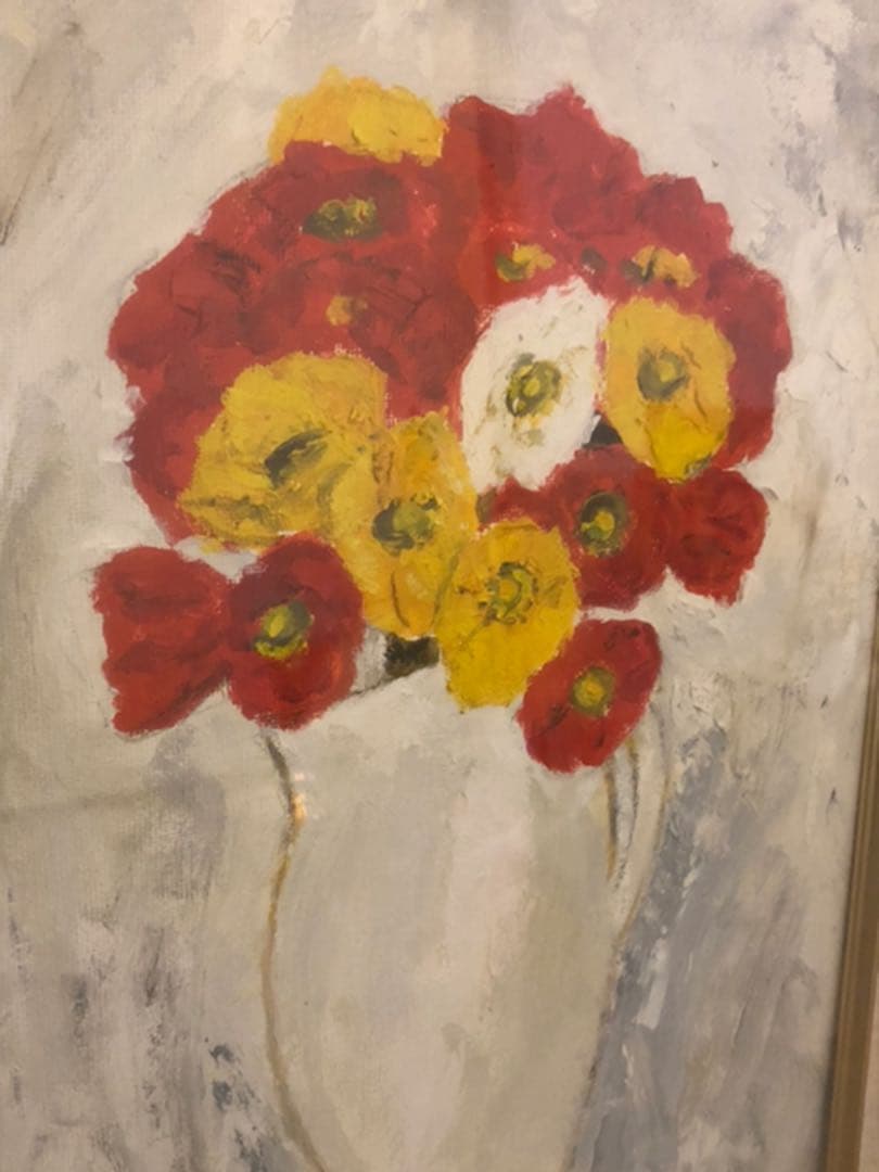 廣島平 『はな』サイン有　大作