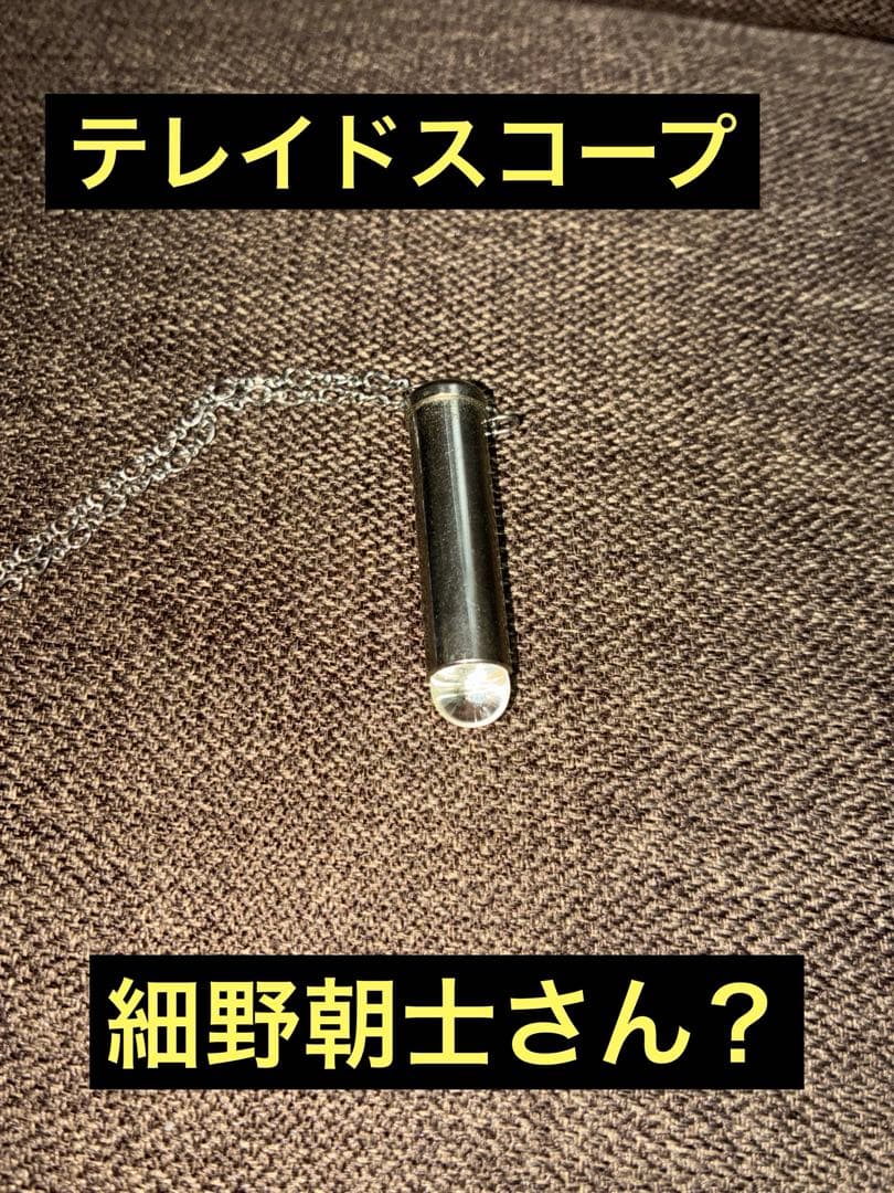 テレイドスコープ 万華鏡 ペンダント トップ タイプ 細野朝士さん？
