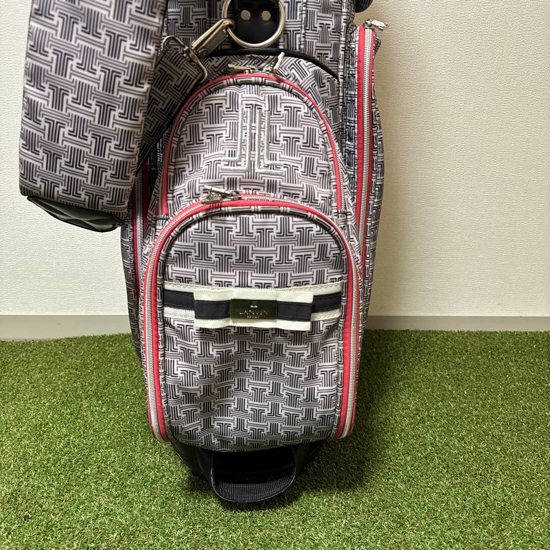 LANVIN SPORT ランバンスボール JLモノグラムキャディバッグ46in