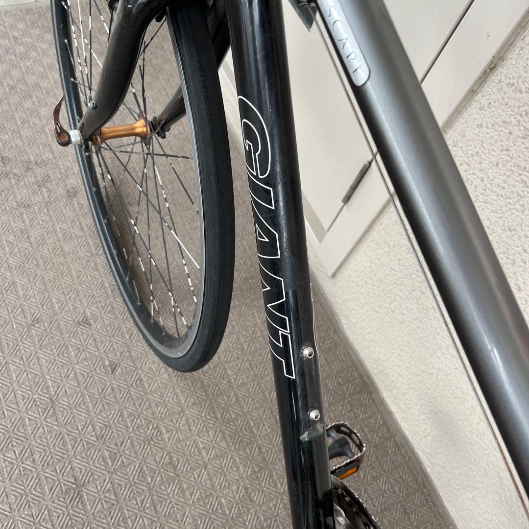 引き取り限定　大阪市内　ジャイアントescape Ｒi5 ブラック　XSサイズ