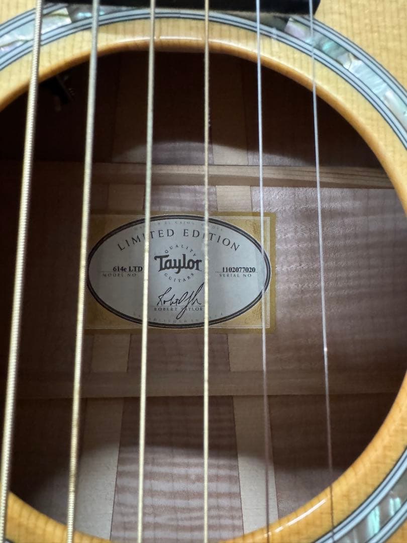 Taylor 614e LTD アコースティックギター ハードケース付き