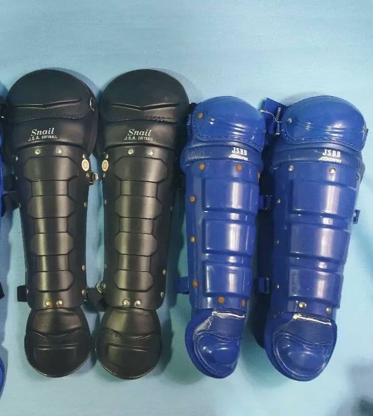 キャッチャーレガース　3点まとめセット　J.S.B.B ZETT snail