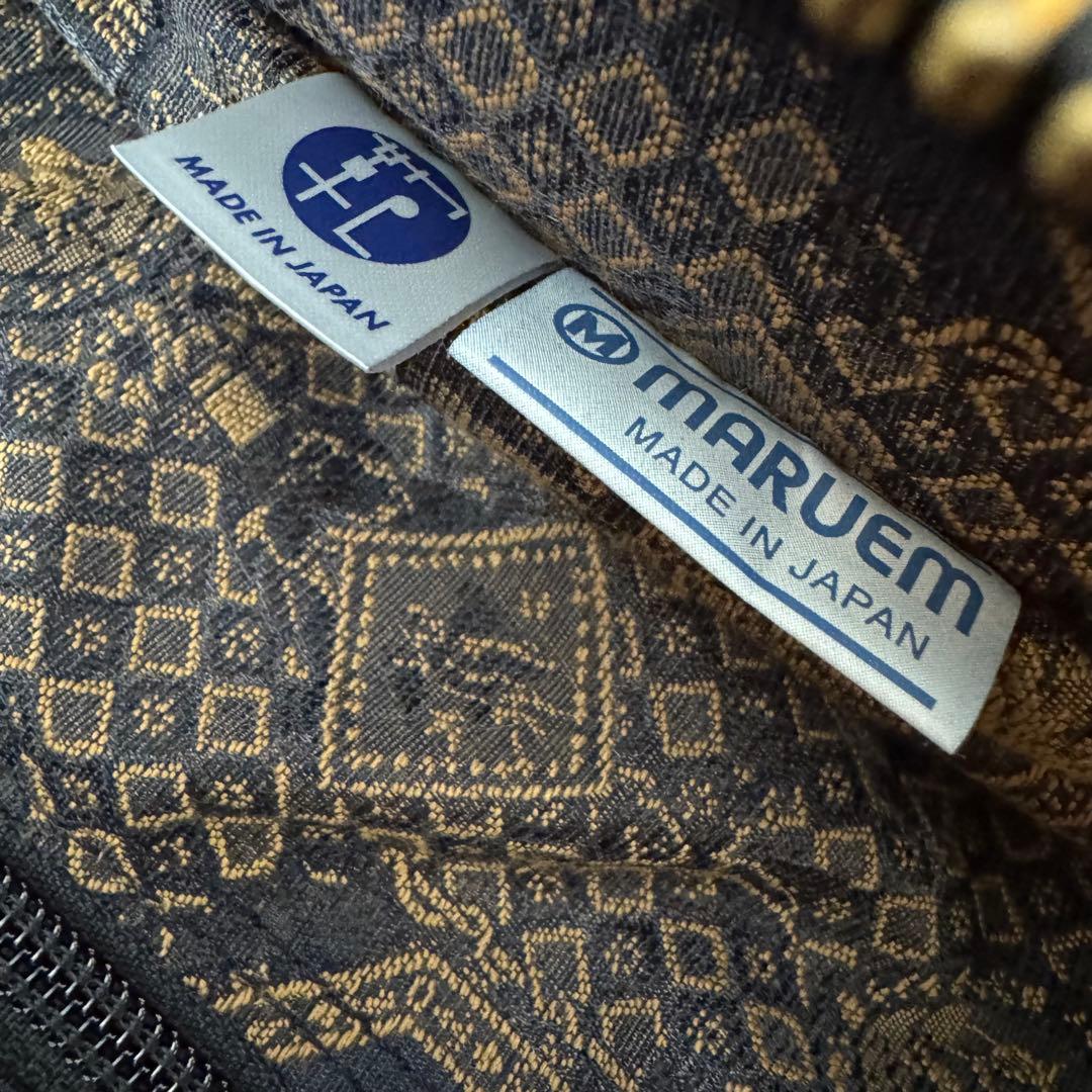 MARUEM マルエム　松崎　スーツ収納バッグ　ガーメントバッグ　本革　鍵付き