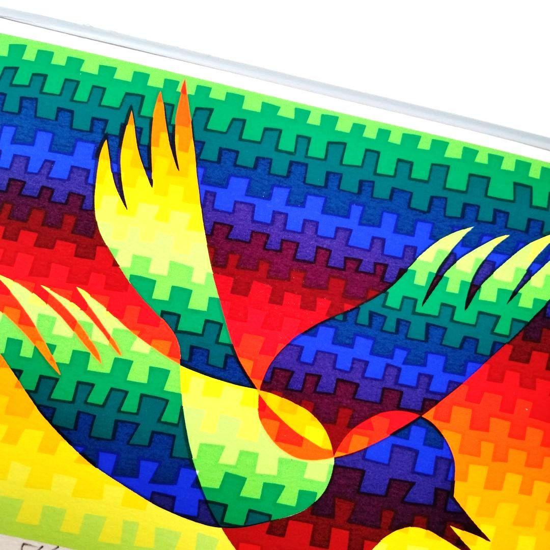 ☆ 靉嘔 ＡＹ―Ｏ シルクスクリーン