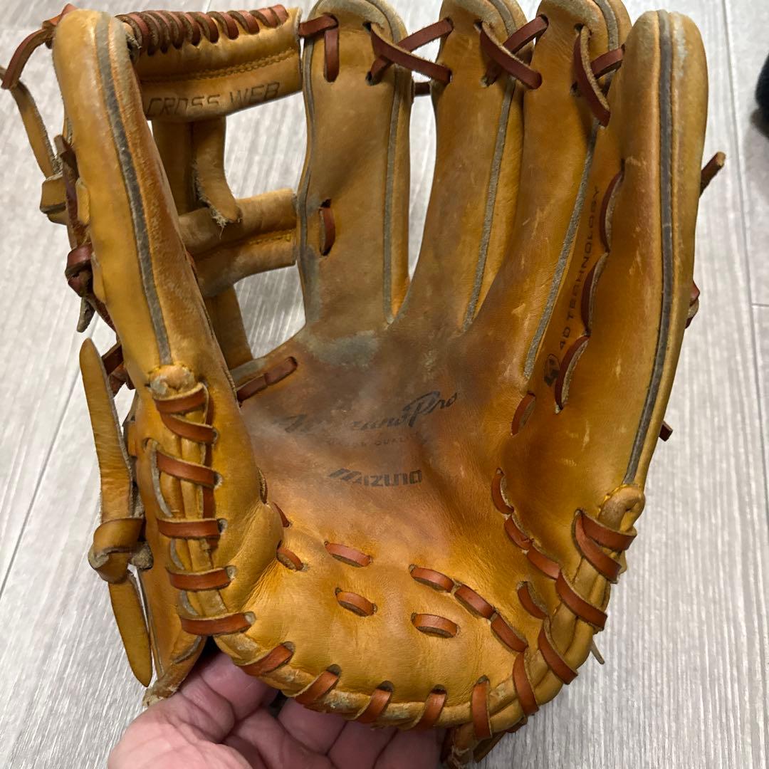 即決価格　即戦力品ミズノプロビックM軟式内野用グローブ