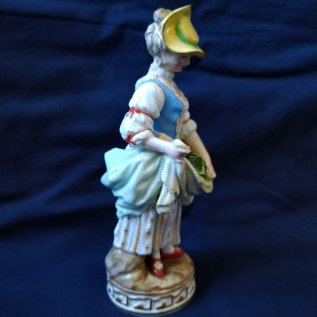 ✤1924年以前マイセン(Meissen)フィギュリン✤『葡萄の収穫』✤