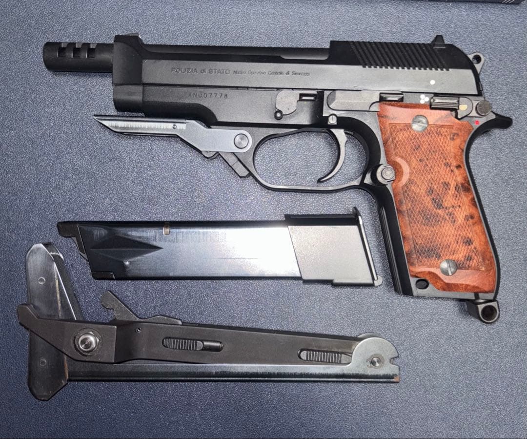 KSC M93RⅡ フォールディングストック付 ガスガン 1stバージ