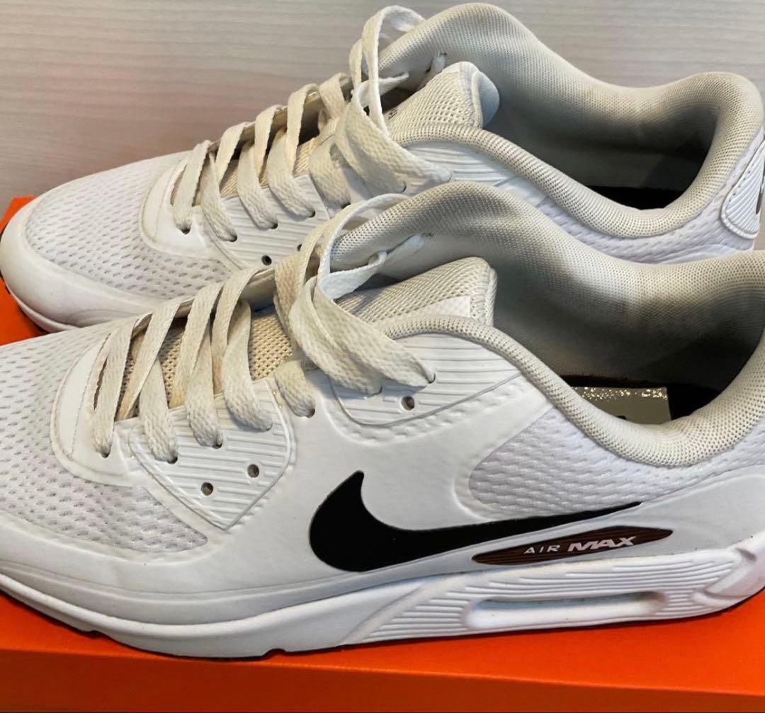 【美品】ナイキ エアマックス90G ホワイト 27㎝