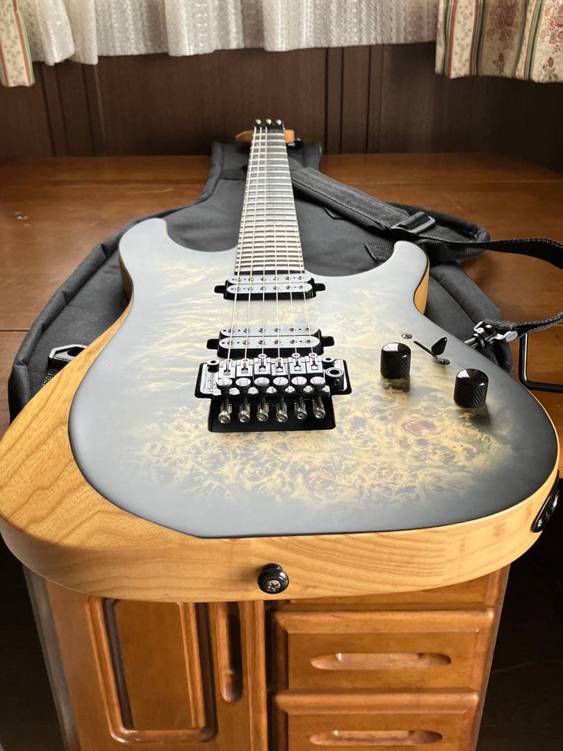 ギター Schecter Reaper-6 FR Charcoal Burst