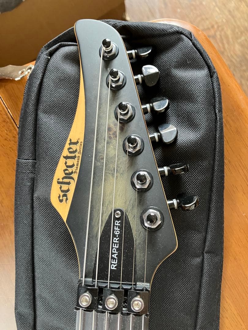 ギター Schecter Reaper-6 FR Charcoal Burst