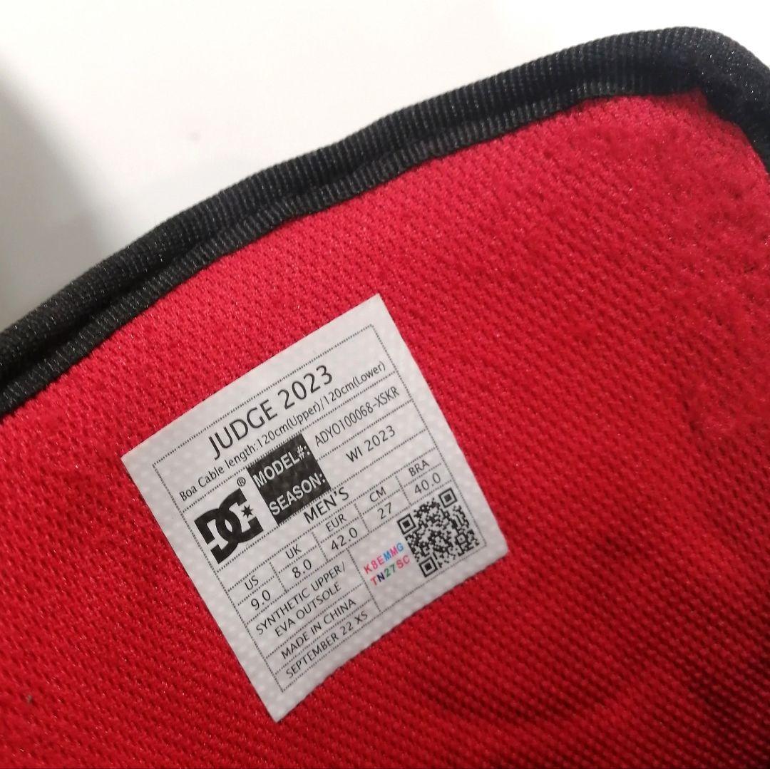 スノーボードブランドブーツ メンズ DC /JUDGE BOA 27cm