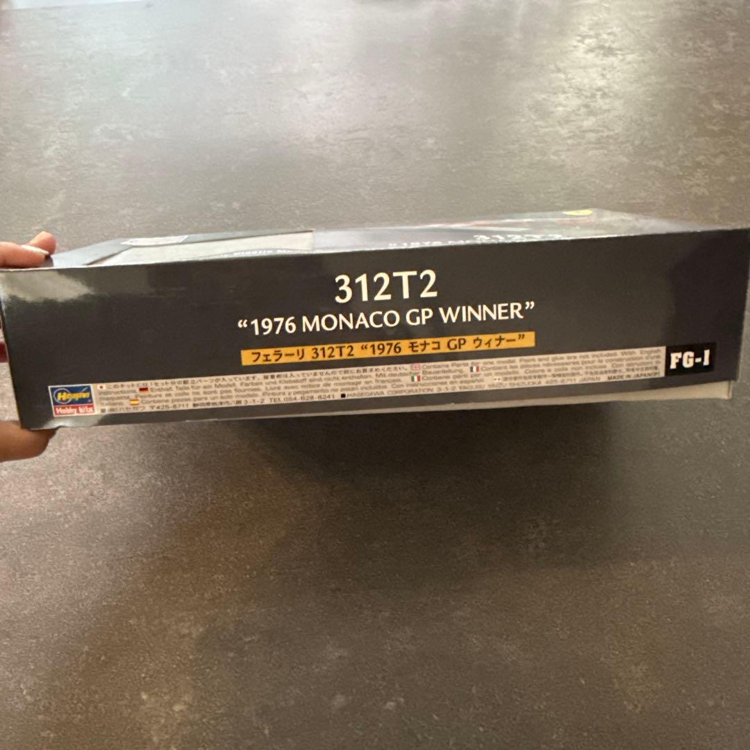 【新品未組立】ハセガワ FG-1 フェラーリ 312T2 1976 モナコGP