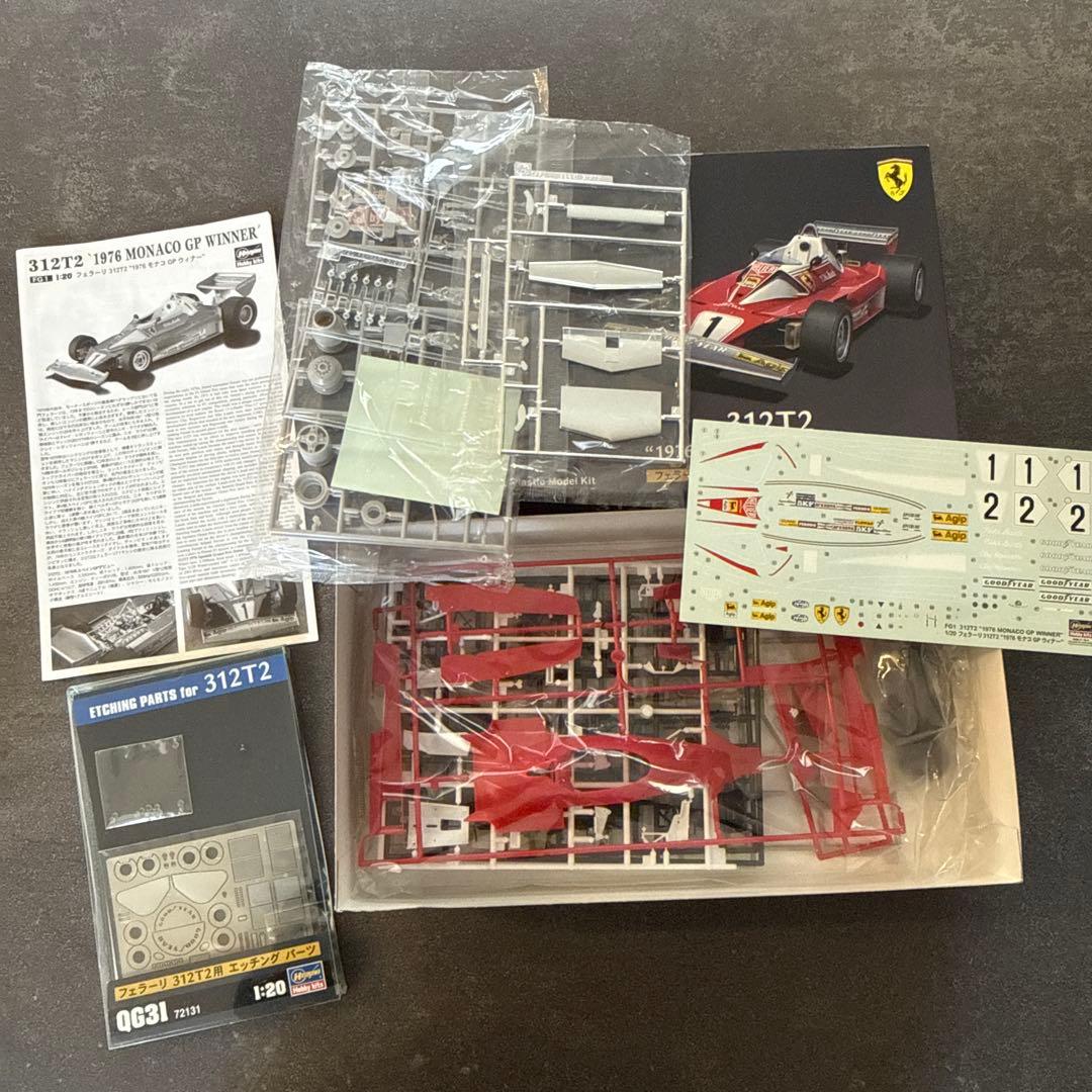 【新品未組立】ハセガワ FG-1 フェラーリ 312T2 1976 モナコGP