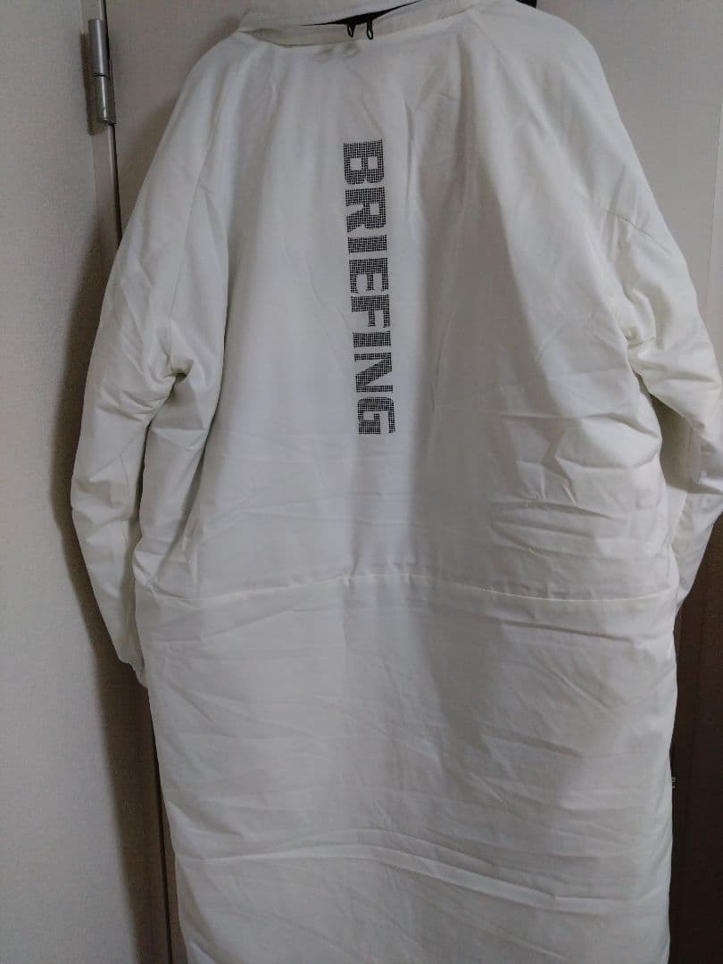 BRIEFING　TAION　 ダウンベンチコート　ヒート温度調節　ホワイト