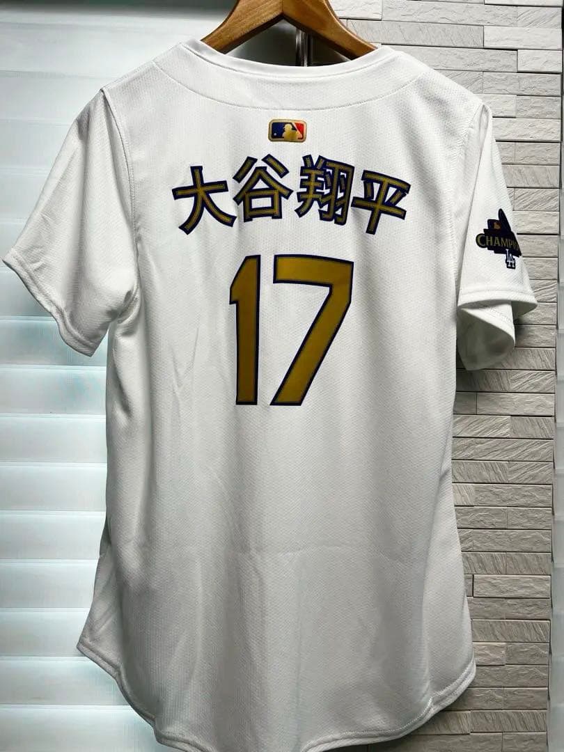 ドジャース ゴールドユニフォーム 大谷選手 ウィメンズ サイズM