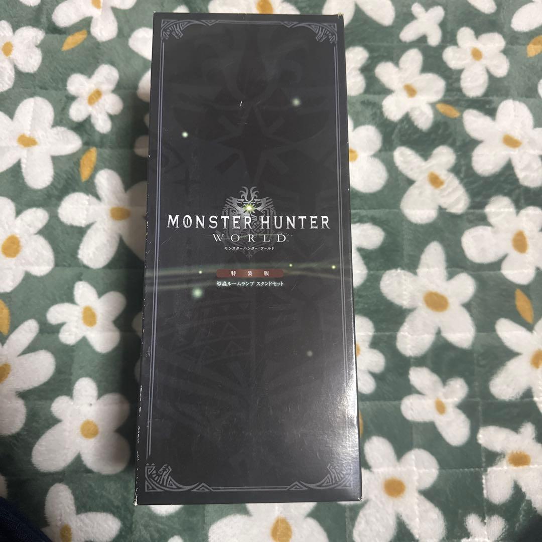 モンスターハンター ワールド 特装版 導蟲ルームランプ スタンド付き