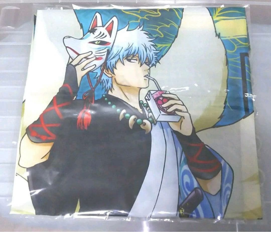 銀魂　布　ポスター　タペストリー　銀時　九尾　妖怪　和　202511151858