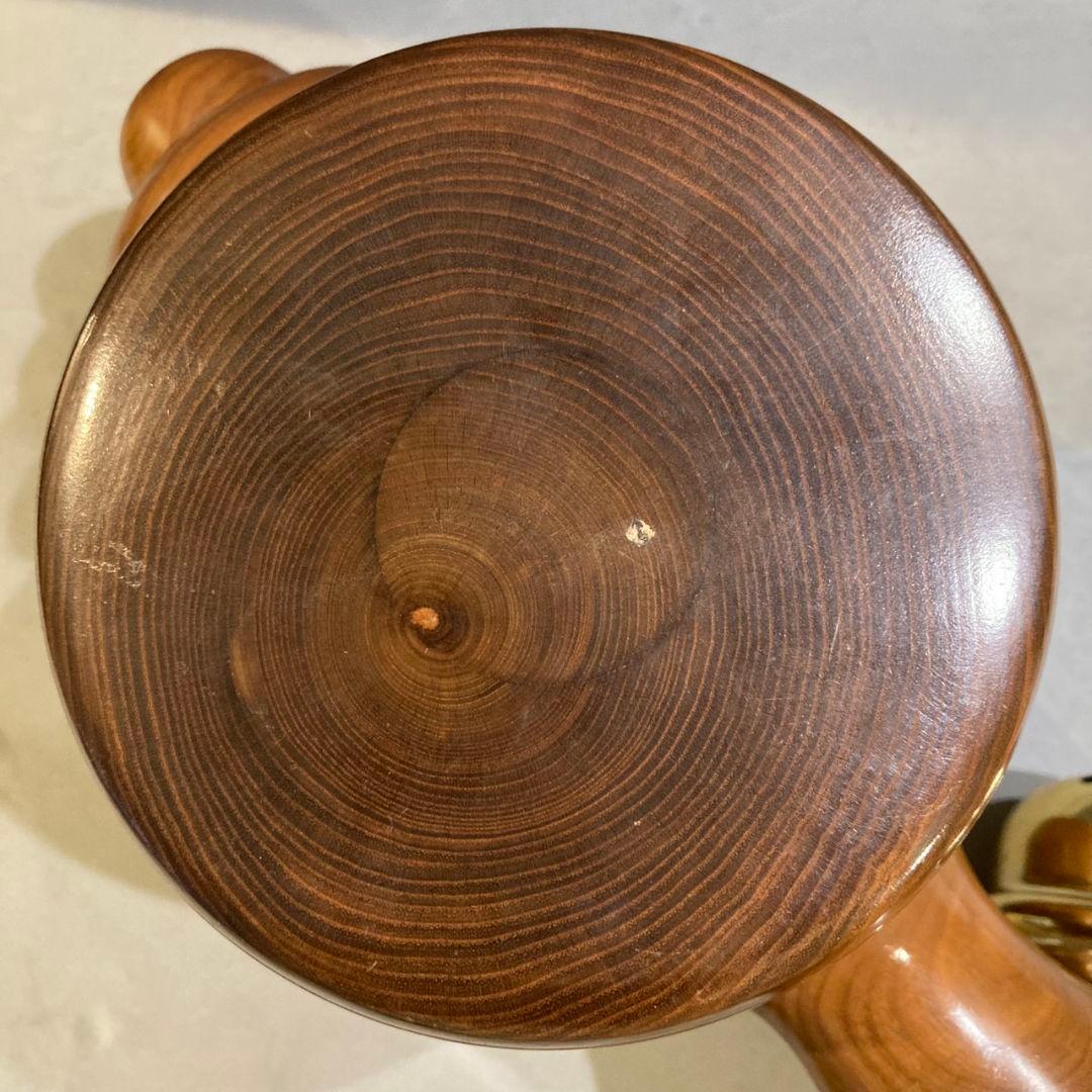 特大　開運　木製打ち出の小槌　鈴付き　金運アップ　3.1kg