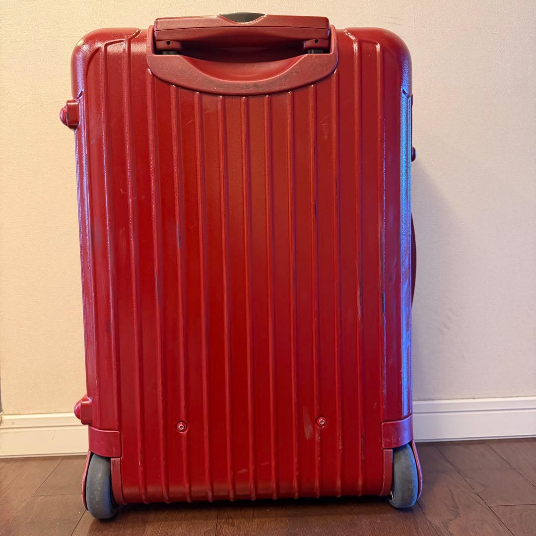 RIMOWA レッドキャリーケース 機内持ち込み　サルサ　salsa
