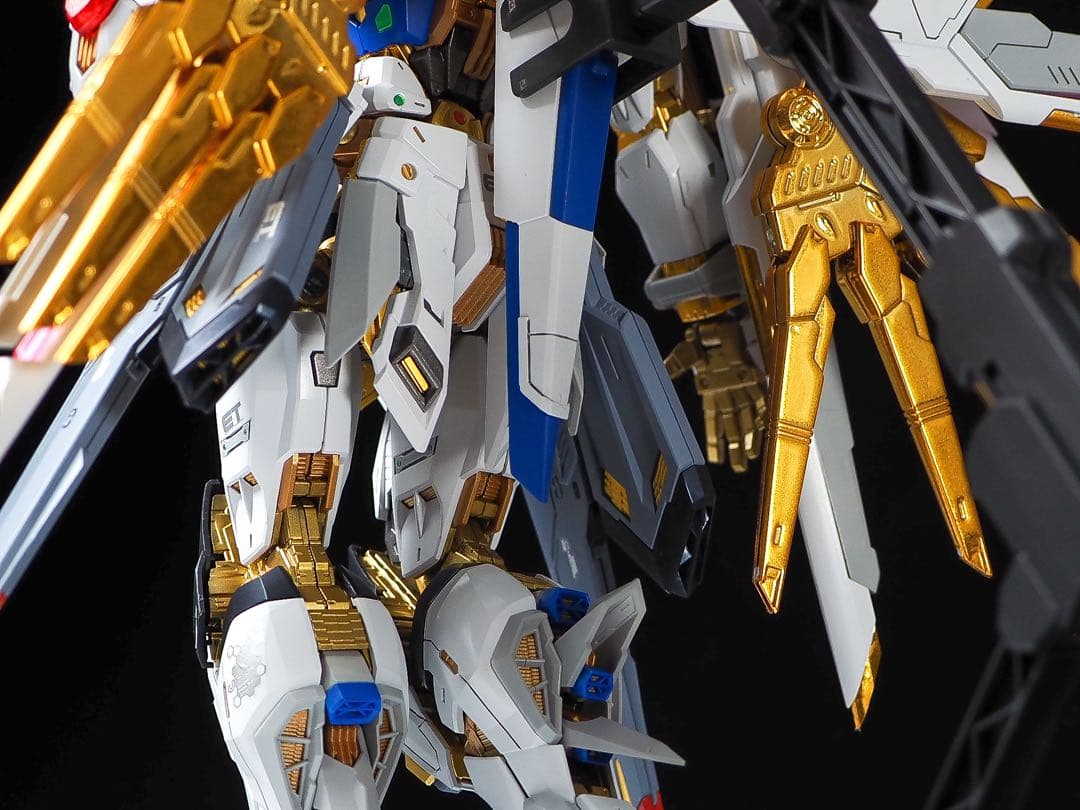 MGEX ストライクフリーダムガンダム　全塗装　完成品　筋彫り　塗り分け
