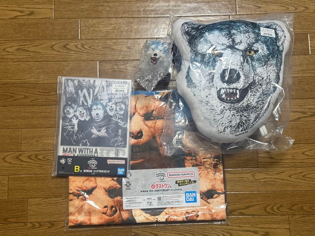 一番くじ MAN WITH A MISSION BDHラストワンセット