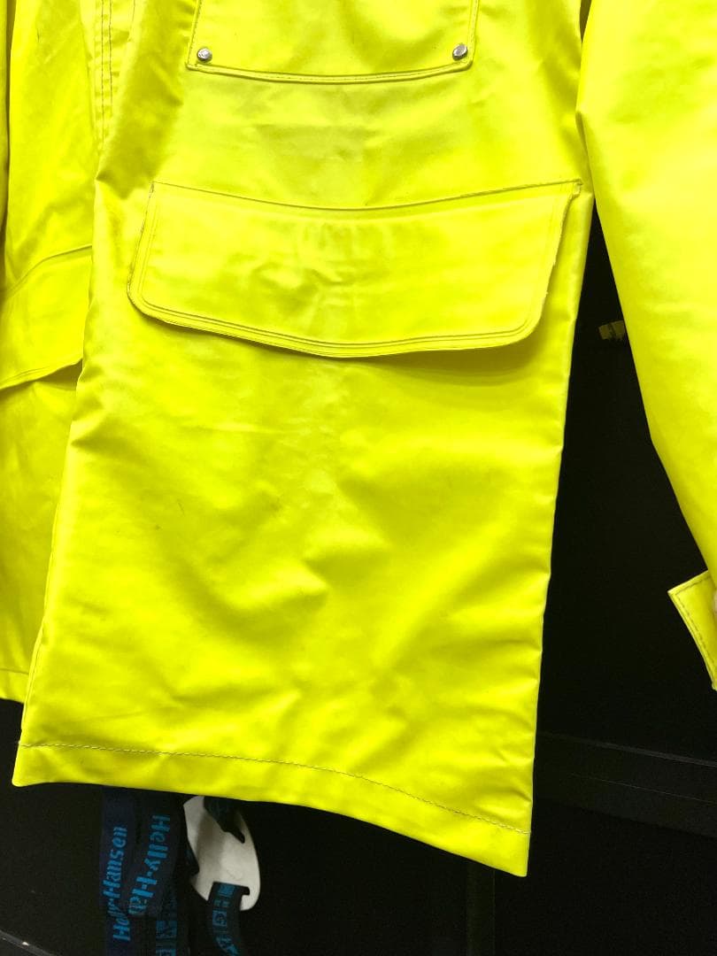【上下セット】ヘリーハンセン 防水セーリングウェア ネオンイエロー M-140