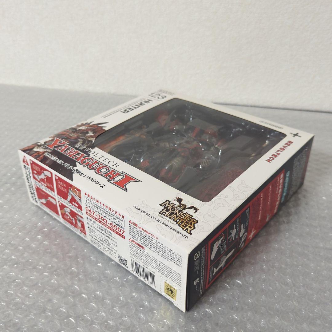 美品　リボルテックヤマグチ ハンター男剣士 レウスシリーズ アクションフィギュア