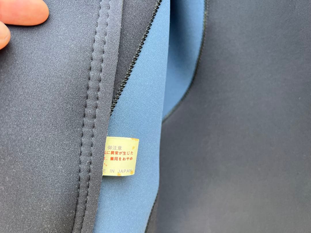 Crème タッパーウェットスーツ 黒/オリーブグリーン