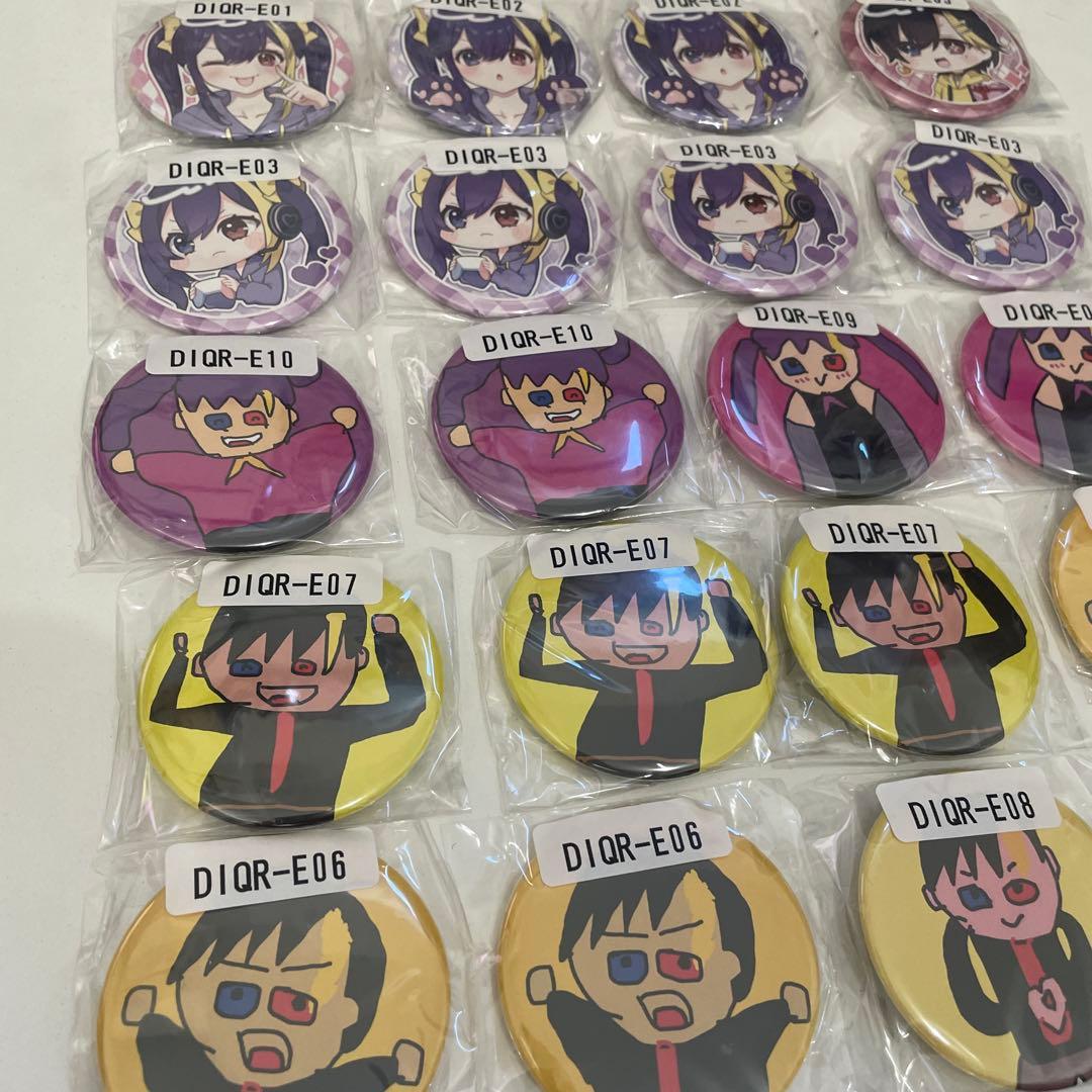 23.だいきり きりこ 缶バッジ ウェブポン E賞 まとめ売り