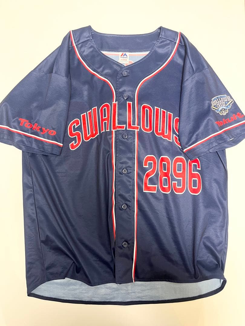【激レア‼️】東京スワローズ つば九郎　2896 ユニフォーム　野球　マスコット