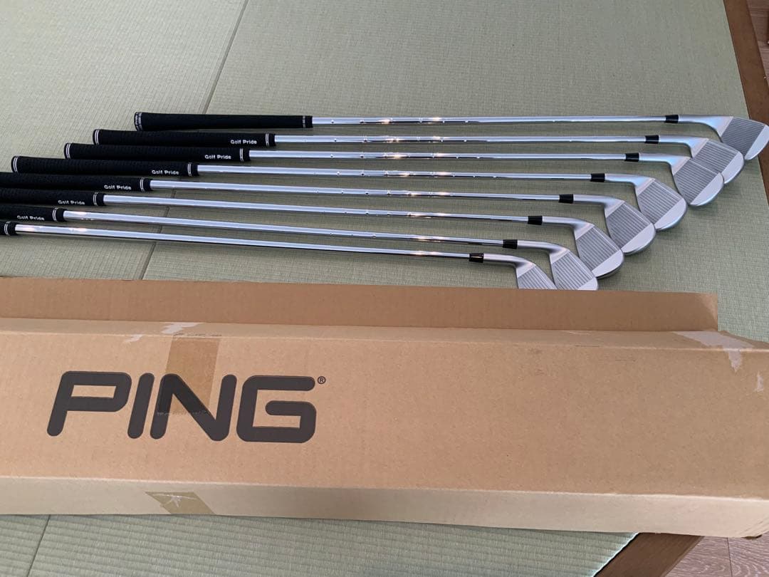 ピンi240（7本：5I-U)／モーダス115X番手ずらし（柔らかい方）