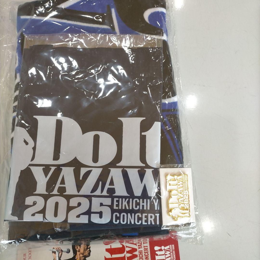 未開封品札幌公演SS席限定矢沢永吉Do It!2025 タオル　トラバス金テープ