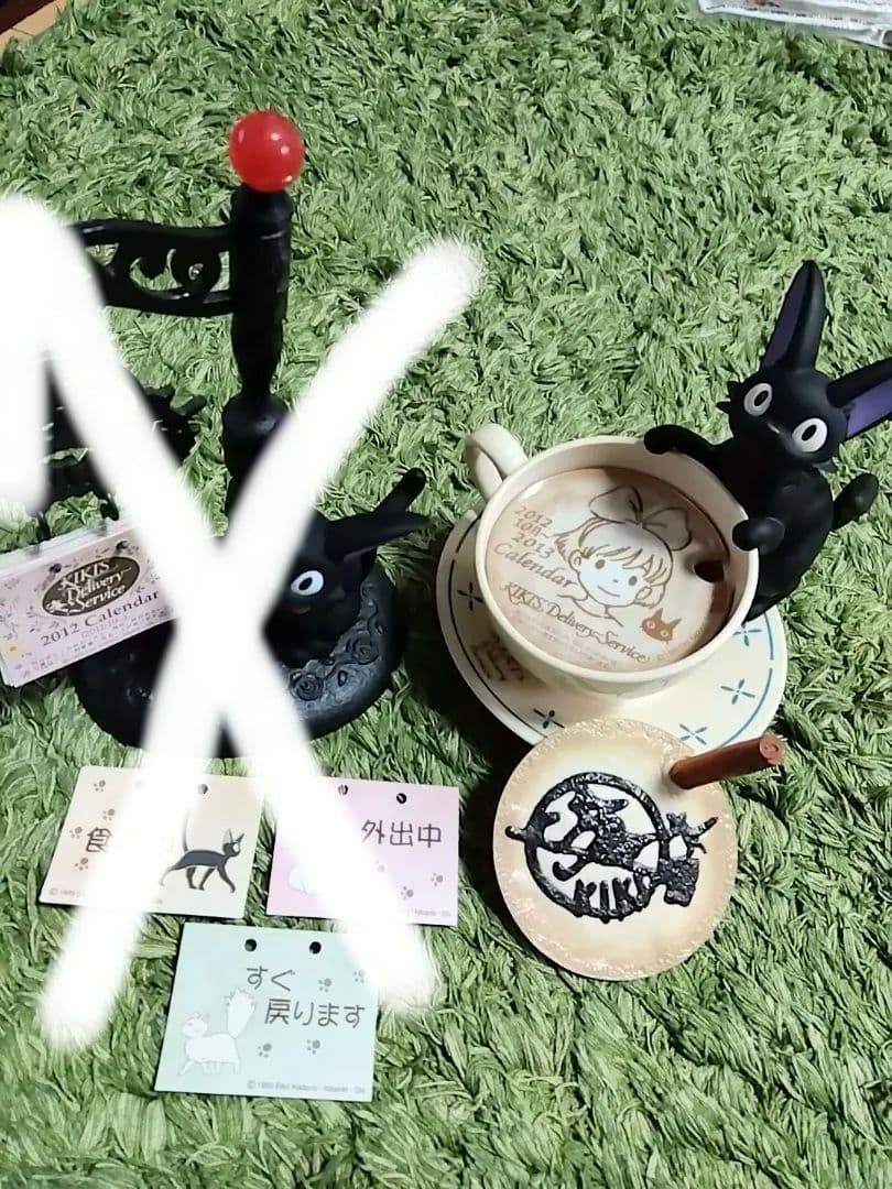 魔女の宅急便★ジジ　カレンダー★★貴重★レア★カプチーノ