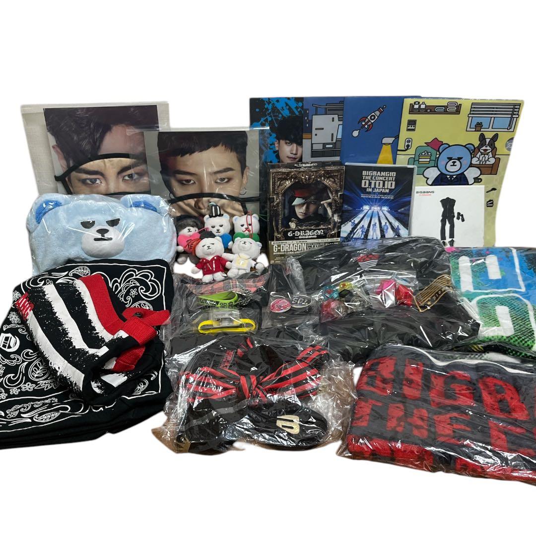 BIGBANG G-Dragonグッズ 37点まとめ売り KRUNKバラ売り不可