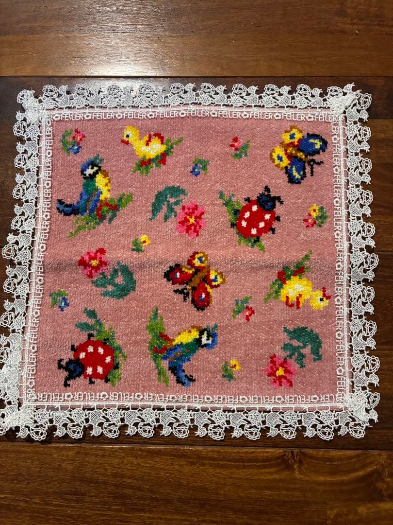 FEILER と近沢レースコラボ　ハンカチとティシュケース