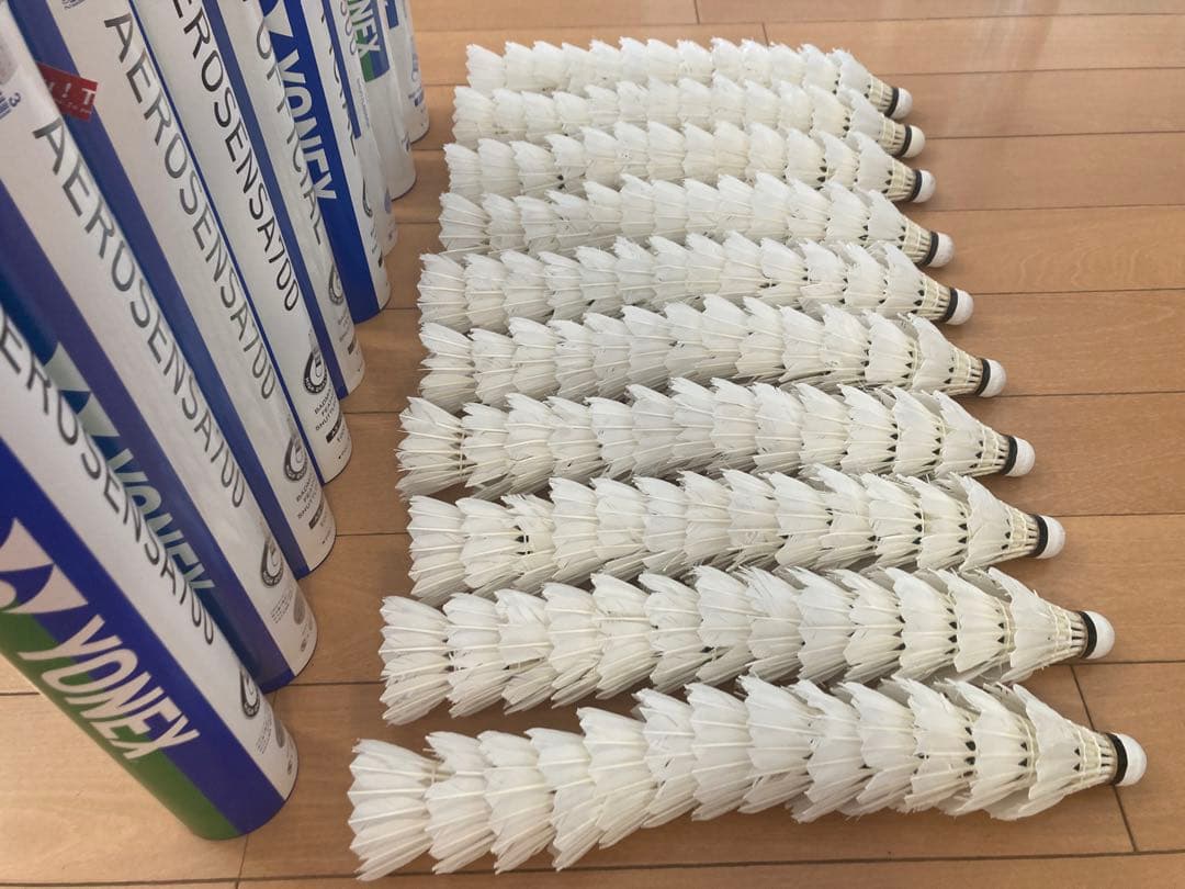 ご。ニューオフィシャルエアロセンサ700など基礎ノック用シャトル　130個