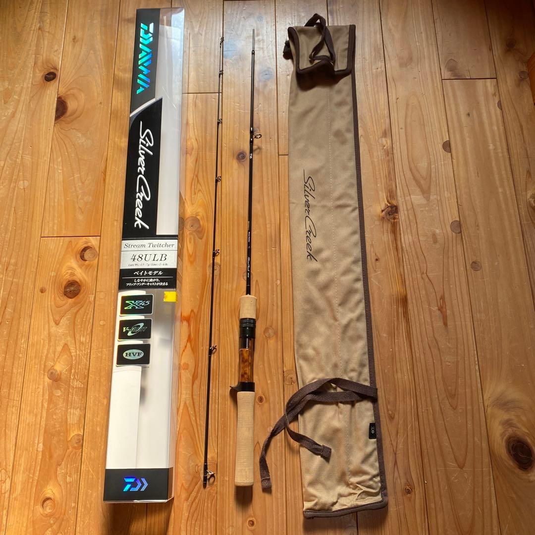 ダイワ シルバークリーク ストリームトゥイッチャー 48ULB トラウトロッド