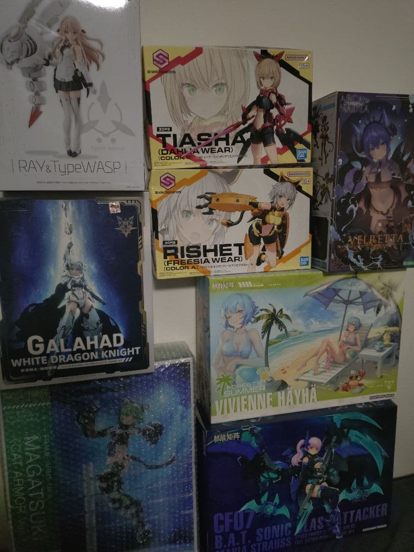 【本日まで割引】美少女プラモ詰め合わせ（大型キット多数）